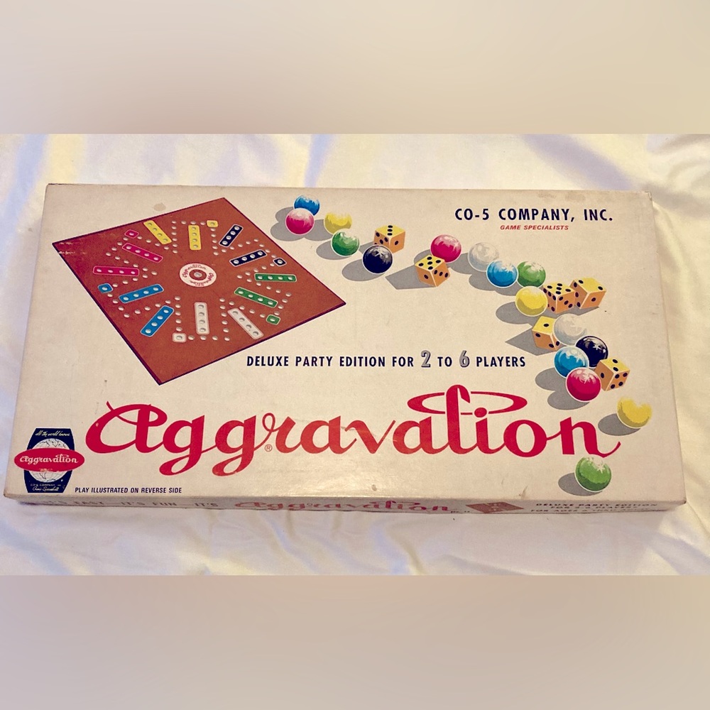 Aggravation 1962 Deluxe Party Edition